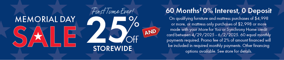 Memorial Day Sale