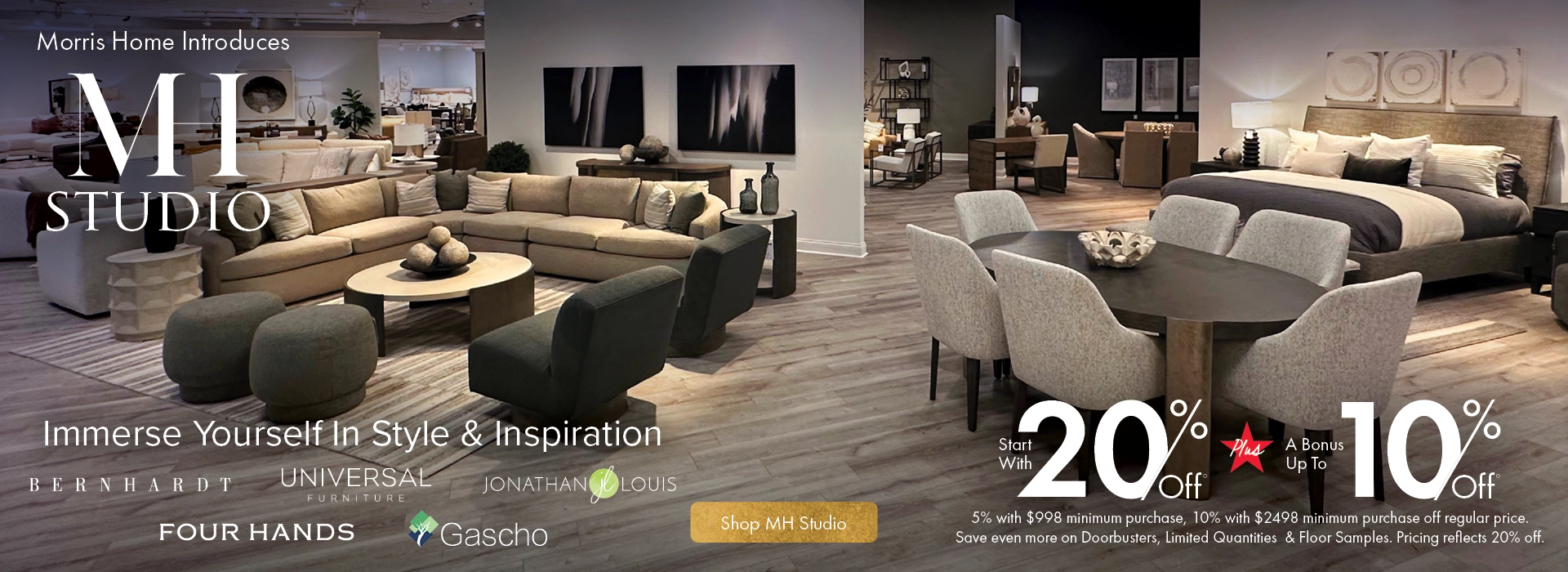 Introducing MH Studio by Morris Home – Luxury furniture, expert design, and timeless style