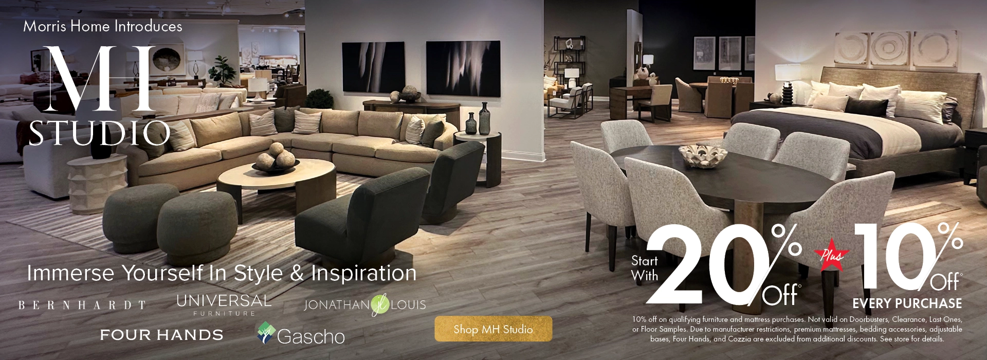 Introducing MH Studio by Morris Home – Luxury furniture, expert design, and timeless style