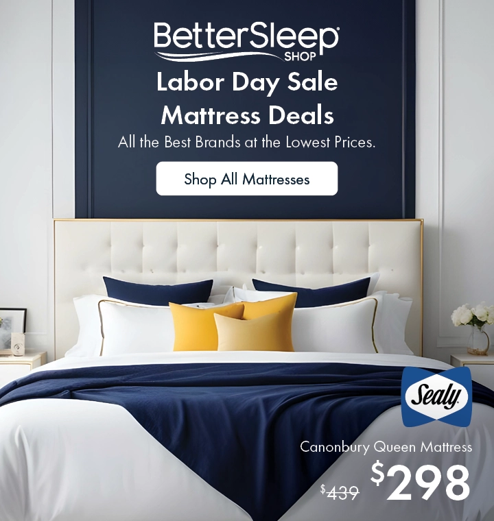 Labor Day Mattress Sale – Shop Sealy, Tempur-Pedic, Purple, and more top brands at the lowest prices. Sealy Canonbury Queen only $298.