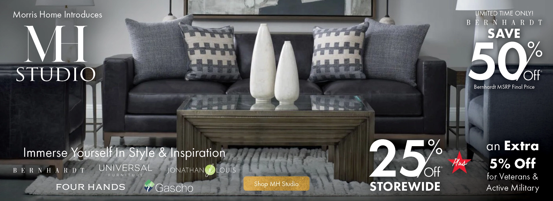 Introducing MH Studio by Morris Home – Luxury furniture, expert design, and timeless style