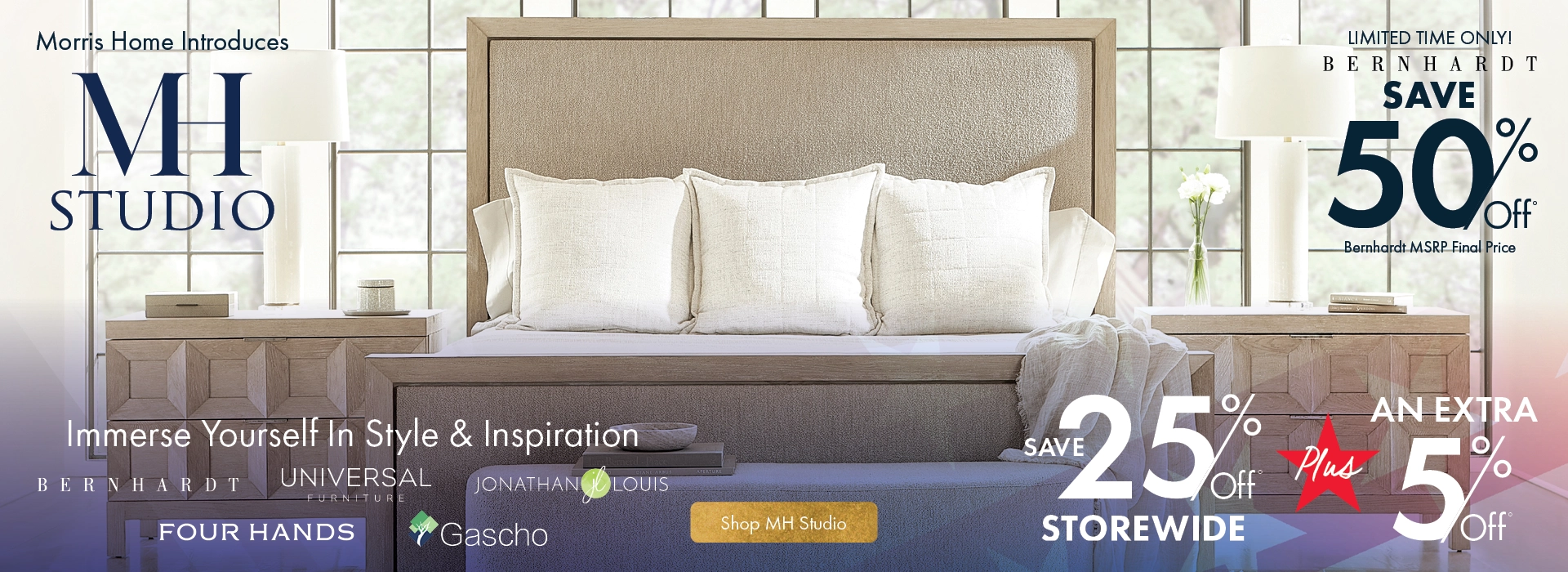 Introducing MH Studio by Morris Home – Luxury furniture, expert design, and timeless style