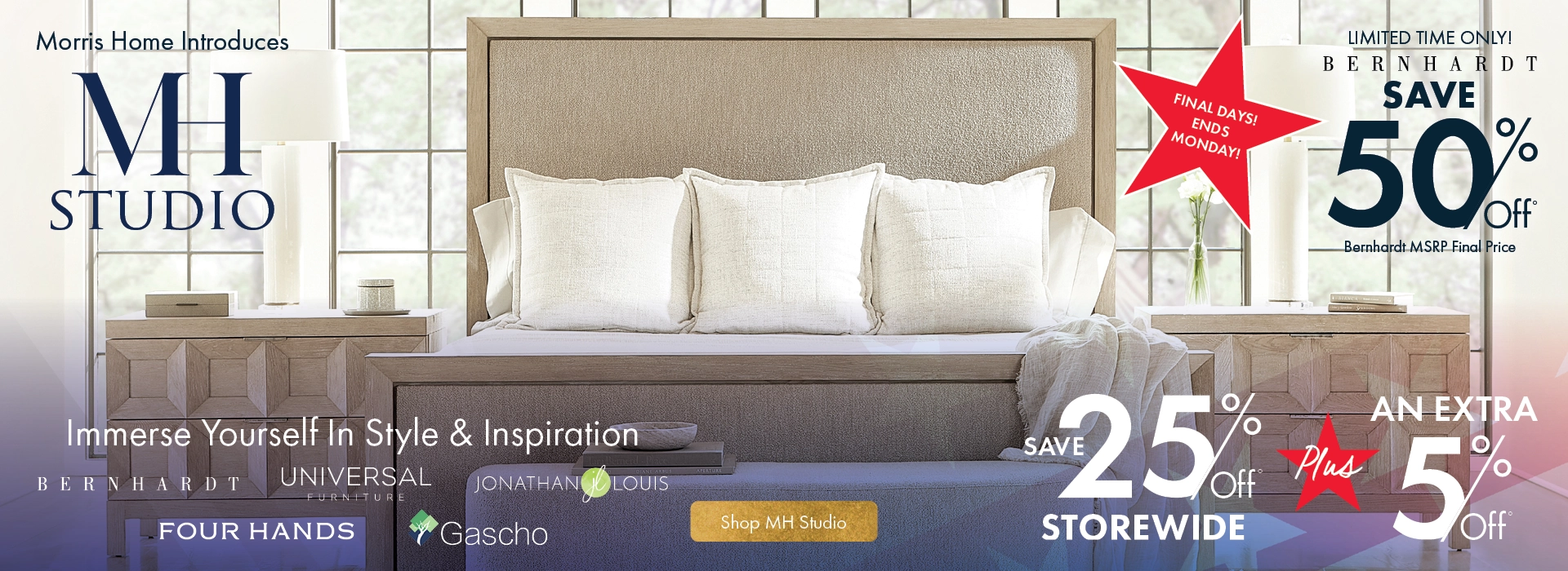 Introducing MH Studio by Morris Home – Luxury furniture, expert design, and timeless style