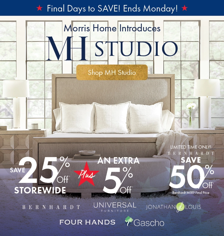 Introducing MH Studio by Morris Home – Luxury furniture, expert design, and timeless style