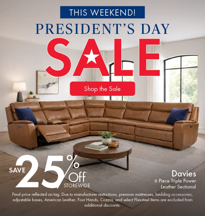President's Day Sale! Save 25% off storewide—shop the sale now.