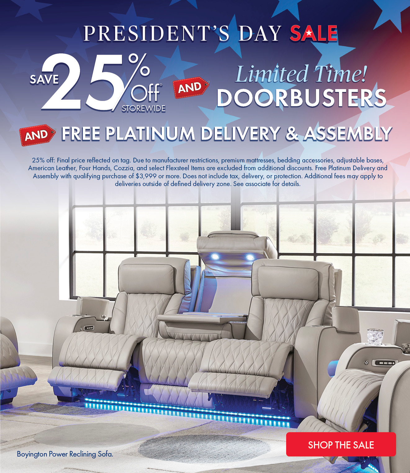 Ashely President's Day Sale