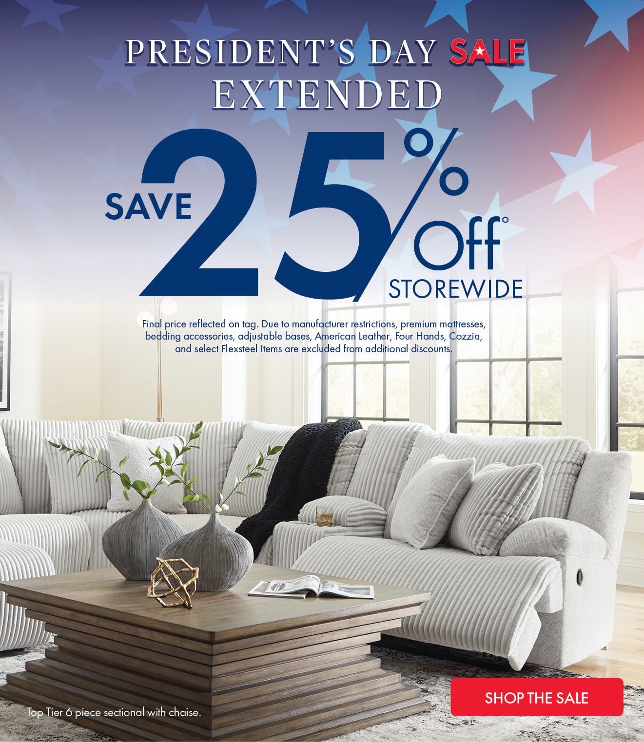 Ashely President's Day Sale
