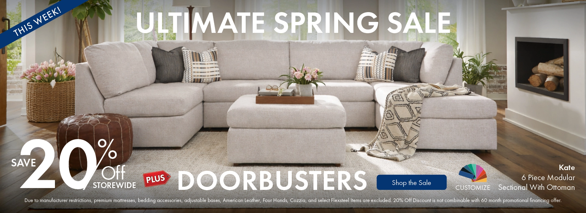 Morris Home Ultimate Spring Sale — save 20% off storewide plus doorbusters. Shop the sale now.