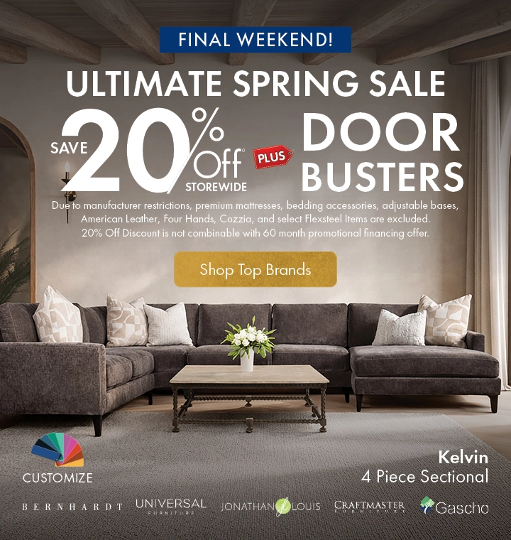MH Studio at Morris Home promotion: Save 20% off Storewide plus doorbusters. Shop luxury for less.