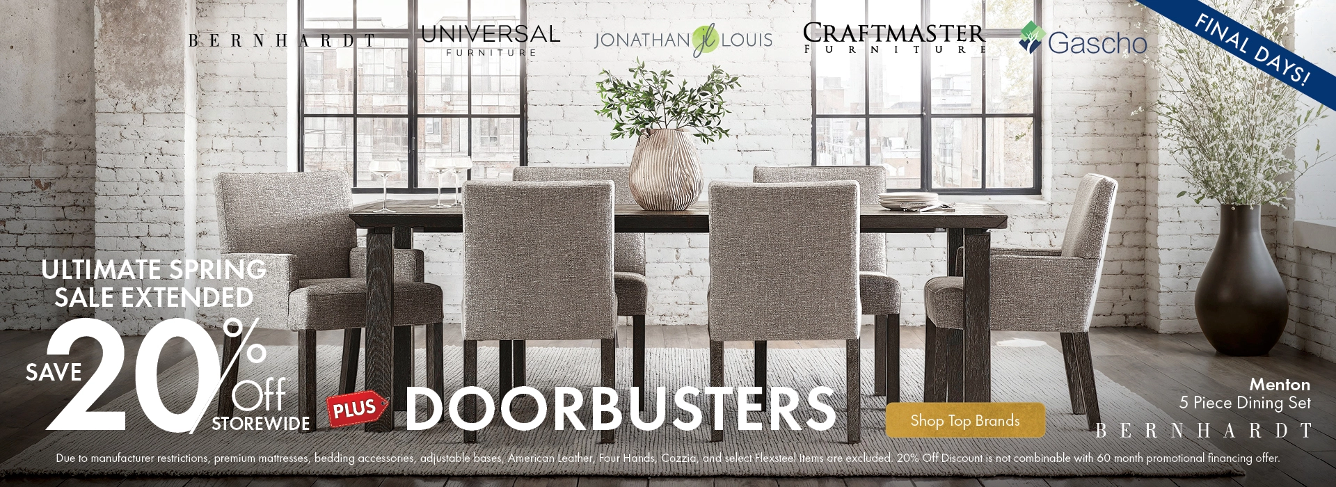 MH Studio at Morris Home promotion: Save 20% off Storewide plus doorbusters. Shop luxury for less.