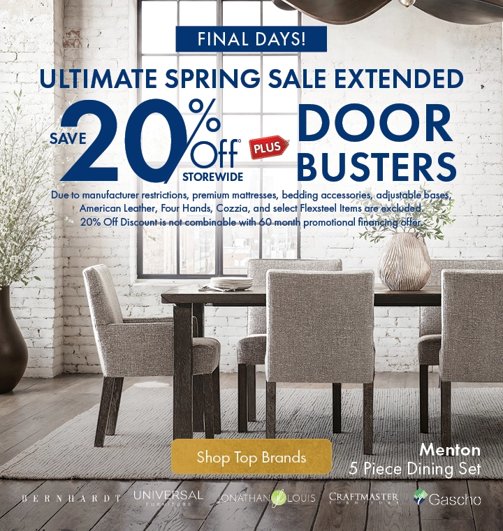 MH Studio at Morris Home promotion: Save 20% off Storewide plus doorbusters. Shop luxury for less.
