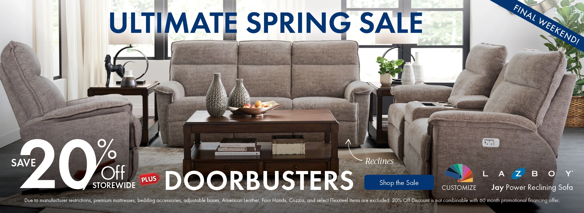 Morris Home Ultimate Spring Sale — save 20% off storewide plus doorbusters. Shop the sale now.