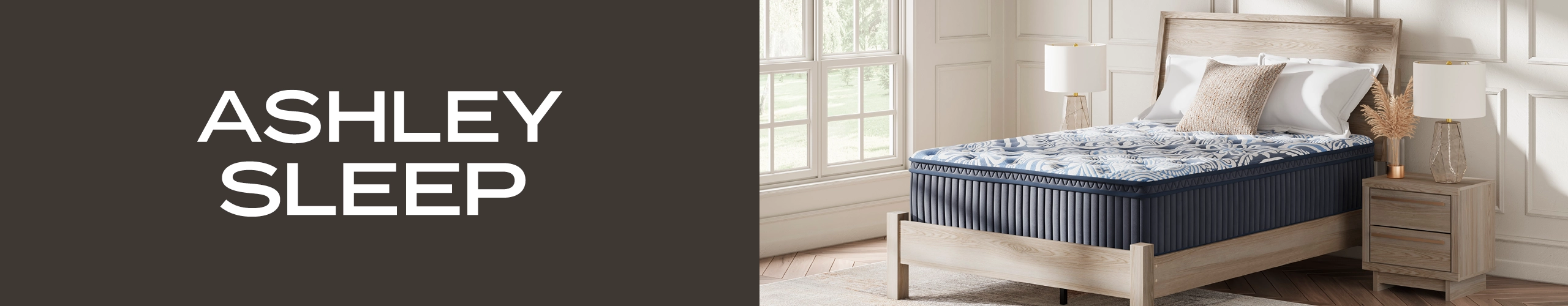 Upgrade your mattress with Ashley Sleep. Explore a wide selection of mattresses available in firm, medium, and plush options to match your comfort preference.