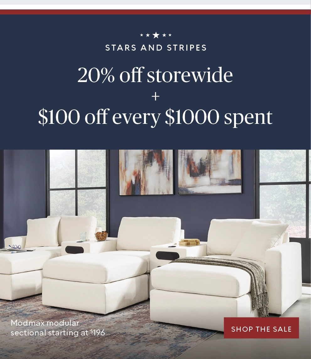 Ashely Ultimate Spring Sale