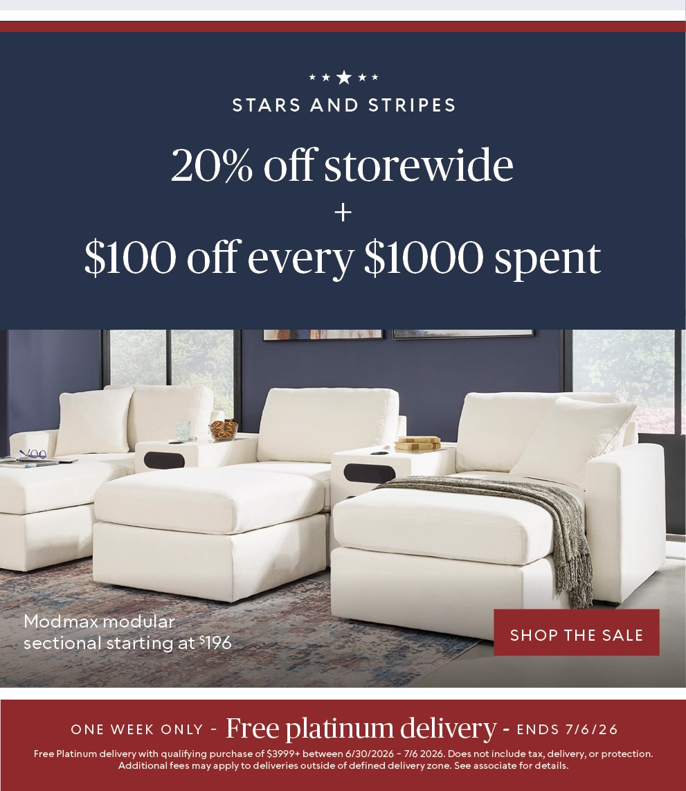 Ashely Ultimate Spring Sale