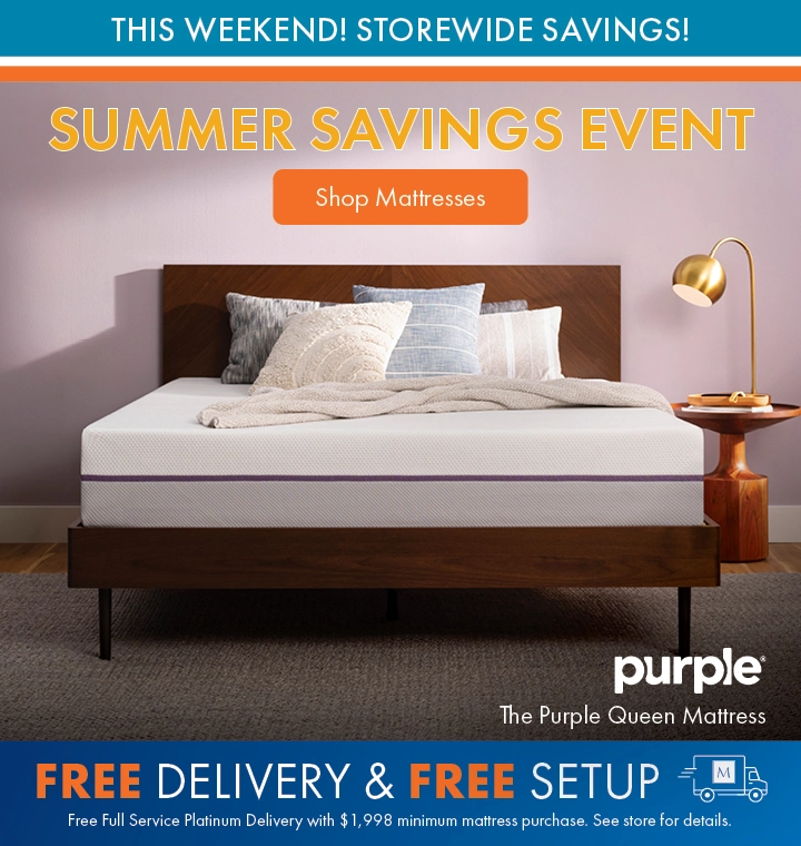 Summer Savings Event at Morris Home and Ashley—Free Delivery and Free Setup. Shop all mattresses on sale.