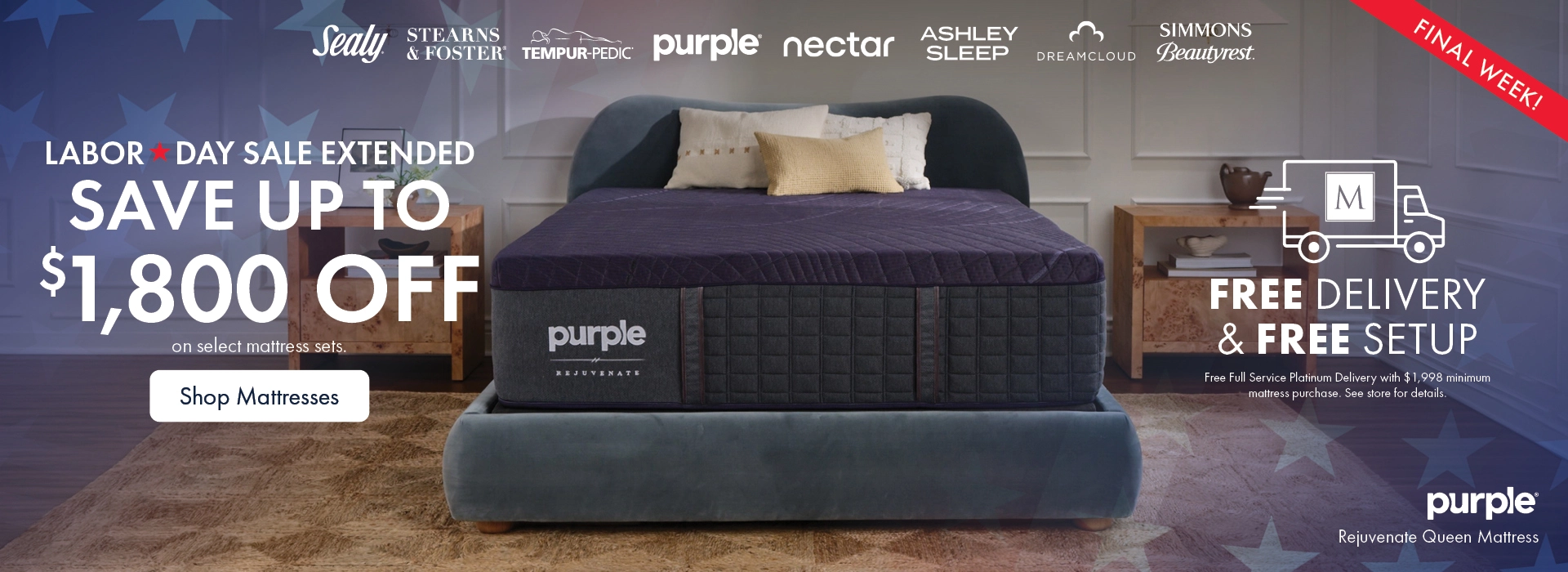 Labor Day Sale at Morris Home and Ashley. Save up to $1,800 on select mattress sets, plus free delivery and free setup. Shop all mattresses on sale.