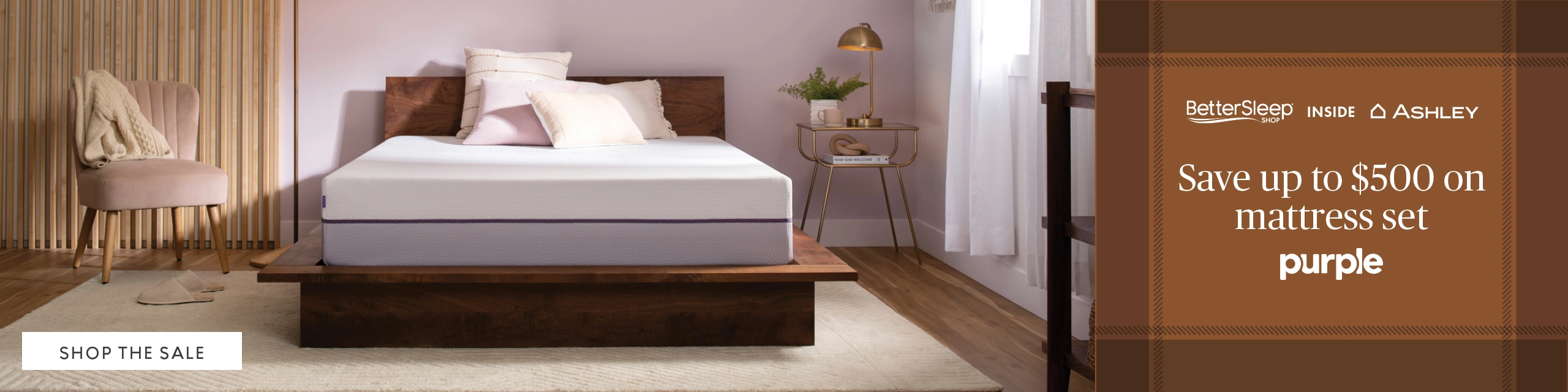 Save uip to $500 on purple mattress sets