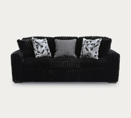 Midnight madness 2 piece sectional