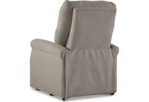  markridge gray power rocker recliner   