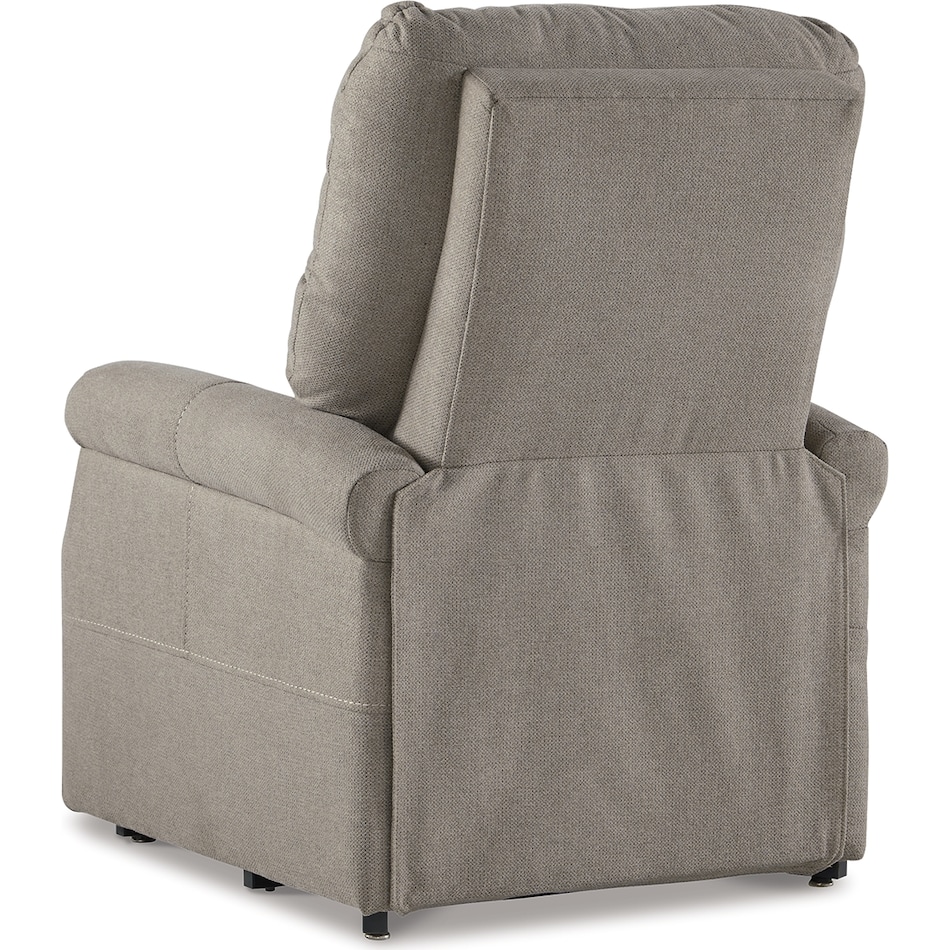  markridge gray power rocker recliner   