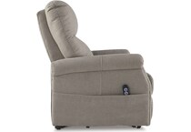  markridge gray power rocker recliner   
