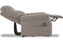  markridge gray power rocker recliner   