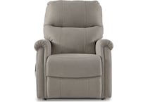  markridge gray power rocker recliner   