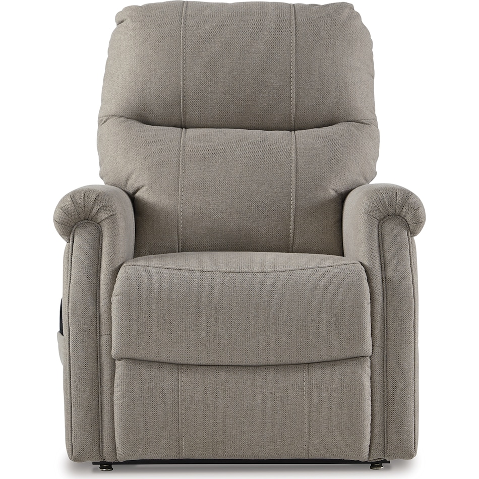  markridge gray power rocker recliner   