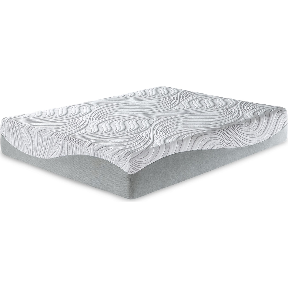  inch memory foam white mattress queen   