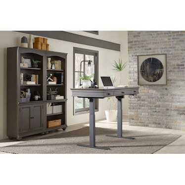 OAKFORD 60" ADJUSTABLE DESK