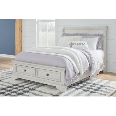 ROBBINSDALE SLEIGH STORAGE BED FULL