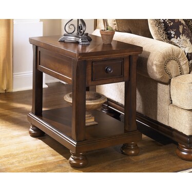 PORTER CHAIRSIDE END TABLE