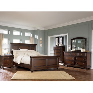 PORTER QUEEN PANEL BED