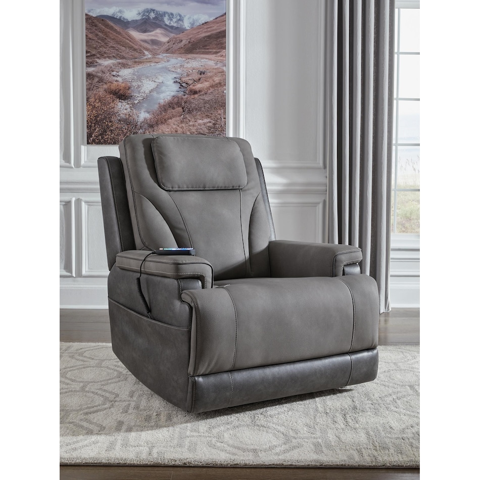 z serenity zone grey lift recliner   