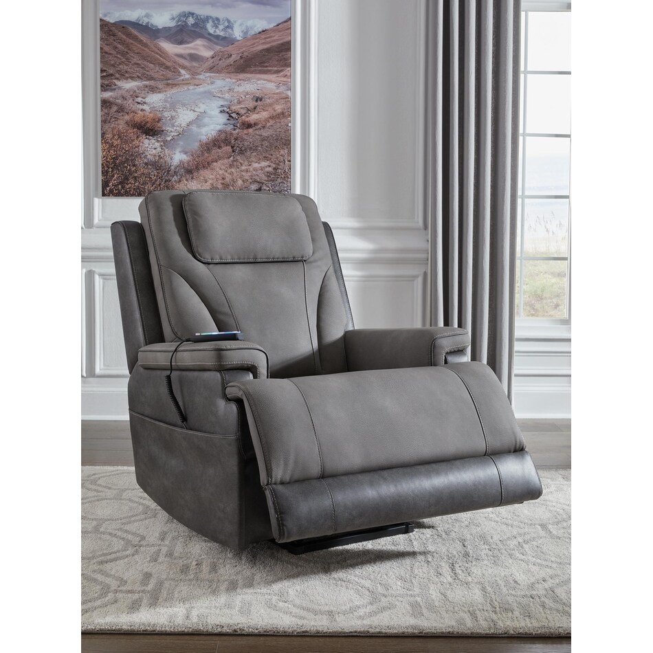 z serenity zone grey lift recliner   