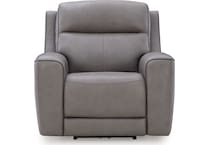 z relaxation coin power leather recliner   