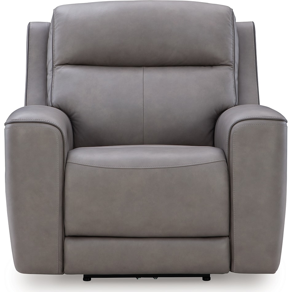 z relaxation coin power leather recliner   
