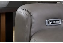 z relaxation coin power leather recliner   