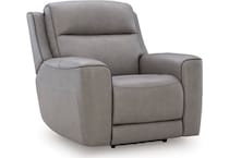 z relaxation coin power leather recliner   