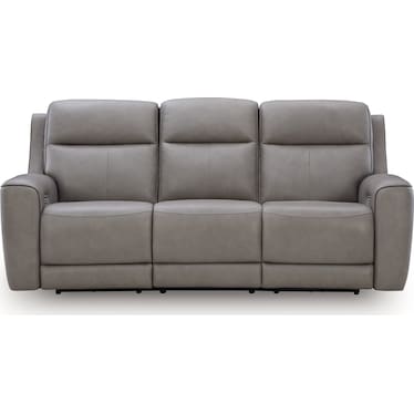 5Z-RELAXATION LEATHER POWER RECLINING SOFA