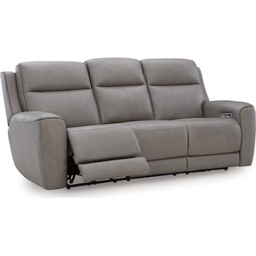 5Z-RELAXATION LEATHER POWER RECLINING SOFA