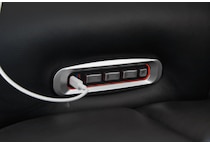 z relaxation onyx power leather recliner   