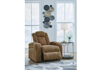  wolfridge brindle power recliner   