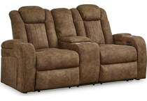  wolfridge brindle power reclining loveseat   