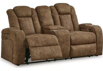  wolfridge brindle power reclining loveseat   