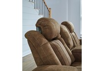  wolfridge brindle power reclining loveseat   