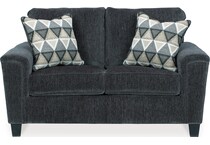abinger smoke loveseat   