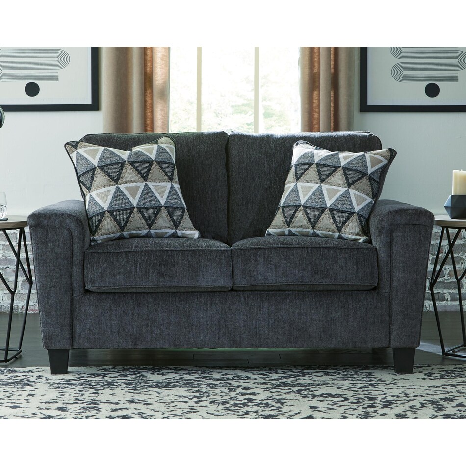 abinger smoke loveseat   