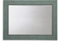 accent mirror antique teal mirror   